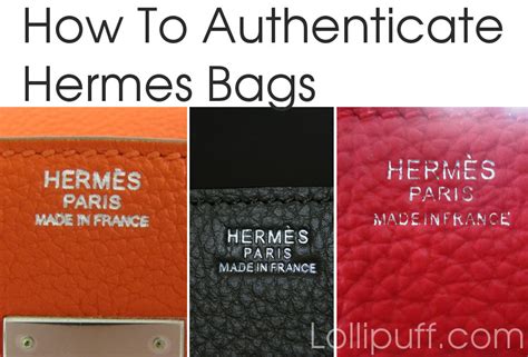 hermes bag authenticity check